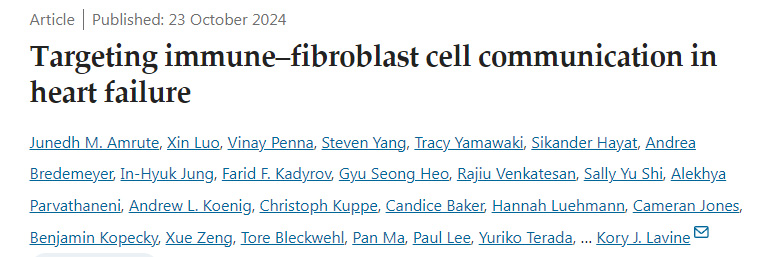 心力衰竭中靶向免疫-成纖維細(xì)胞通訊
心力衰竭中靶向免疫-成纖維細(xì)胞通訊