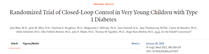 ?糖尿病治療新突破！人工胰腺可改善兒童血糖水平