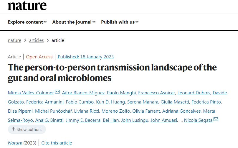 研究提出與微生物群功能紊亂有關的疾病可能在一定程度上具有傳染性 研究提出與微生物群功能紊亂有關的疾病可能在一定程度上具有傳染性
