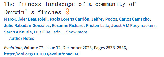 達爾文雀群落的適應(yīng)性縱覽 達爾文雀群落的適應(yīng)性縱覽